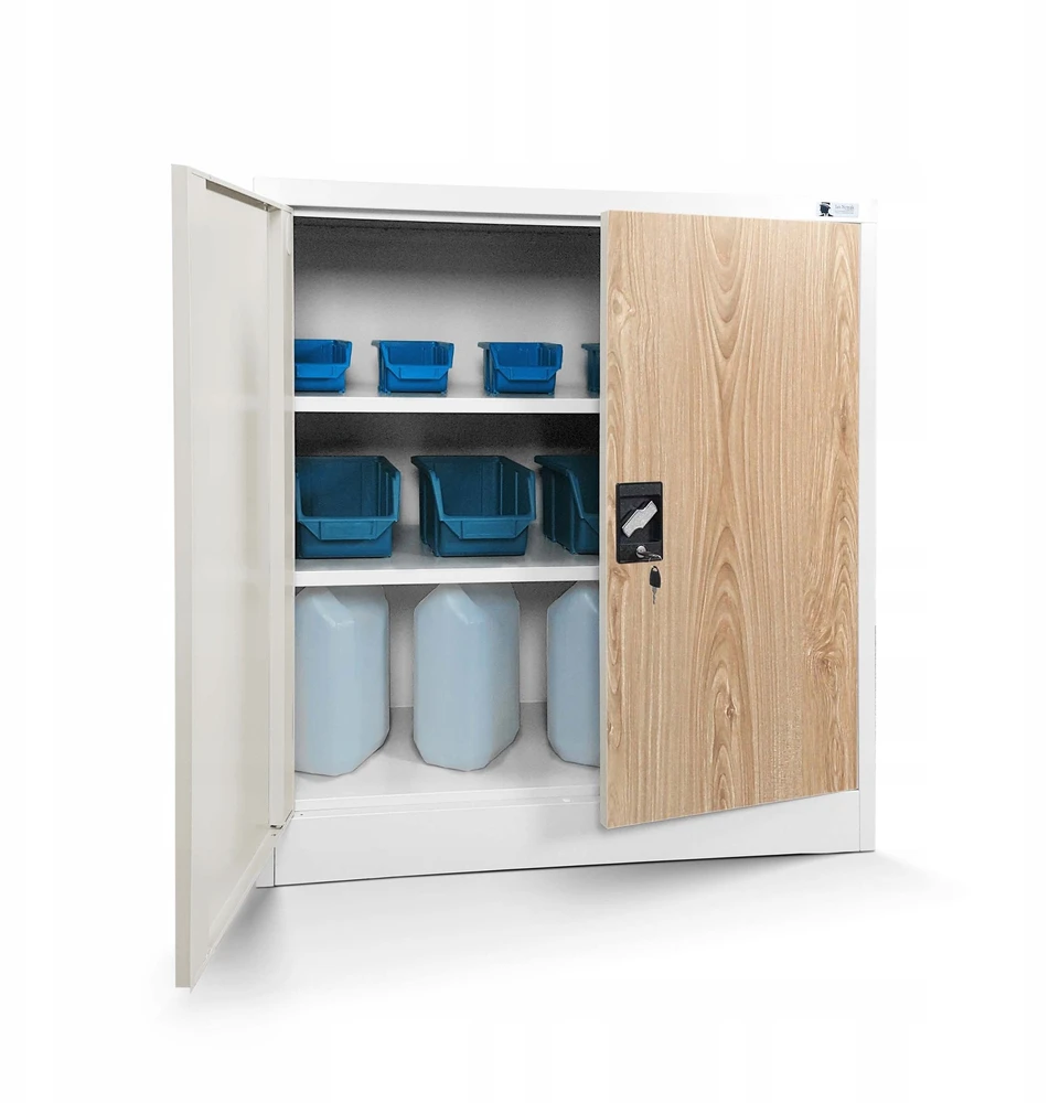 Jan Nowak Biuro spinta BEATA, 900 x 930 x 400 mm, Eco Design* : balta / sonomos ąžuolas