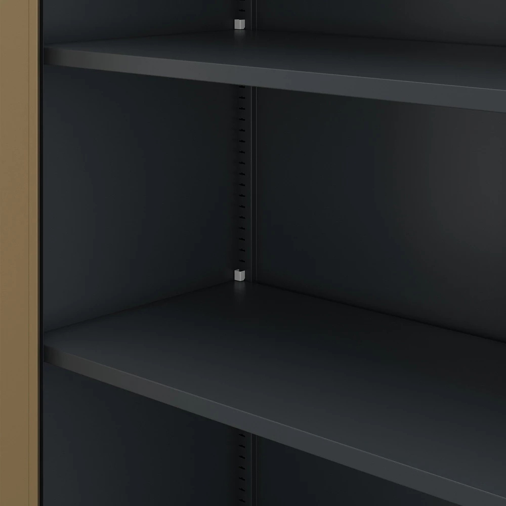 Jan Nowak Biuro spintelės Metalinė spinta su slėptuve antracito / riešuto Eco Design* (TOMASZ)
