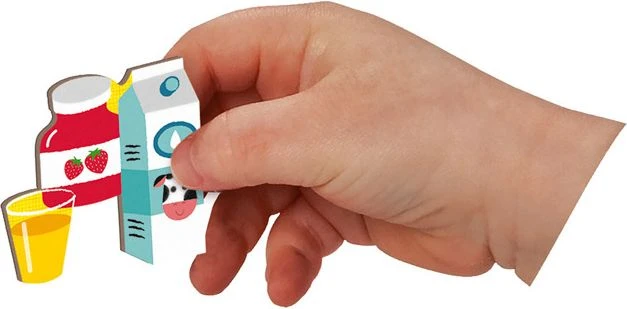 Janod Magnetibook Mokausi naudotis laikrodžiu