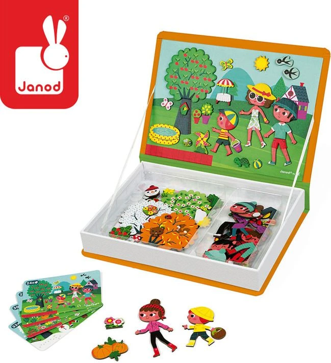 Janod Magnetibook 4 pory roku