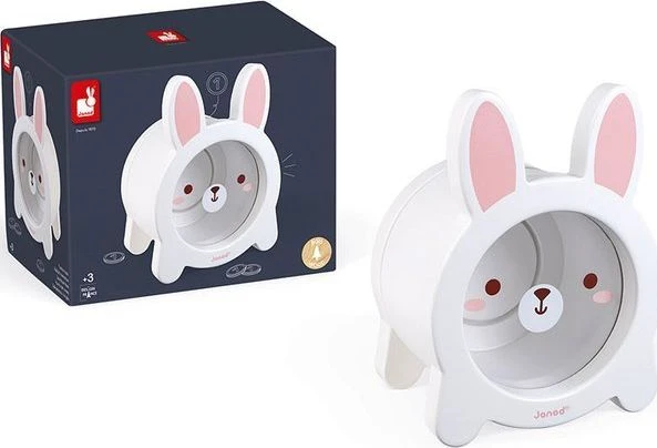 Janod Rabbit medinis taupyklės formos žaislas