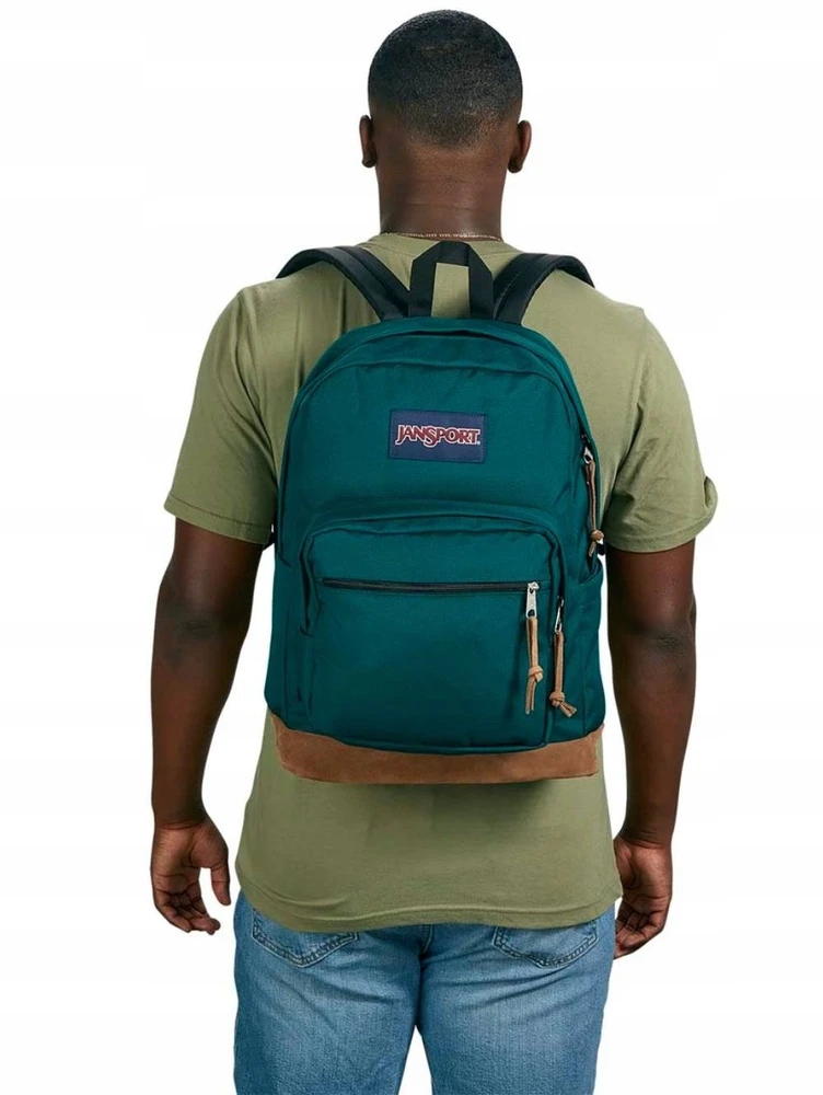JanSport Right Pack Backpack žalia One size (EK0A5BAP5J4)