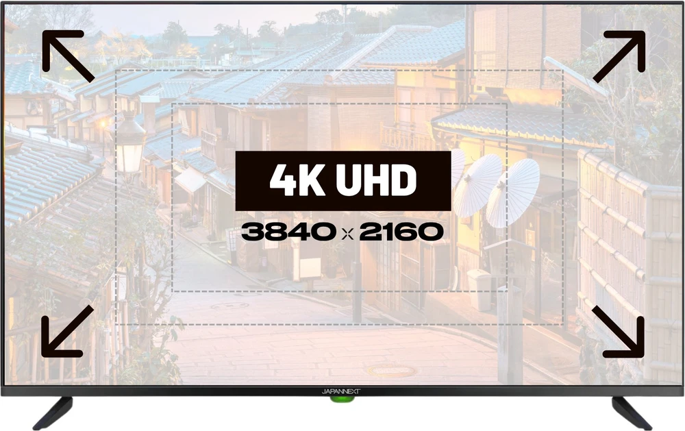 Monitorius JAPANNEXT 109,2 cm JN-IPS430UHD60F 16:9 3x HDMI UHD