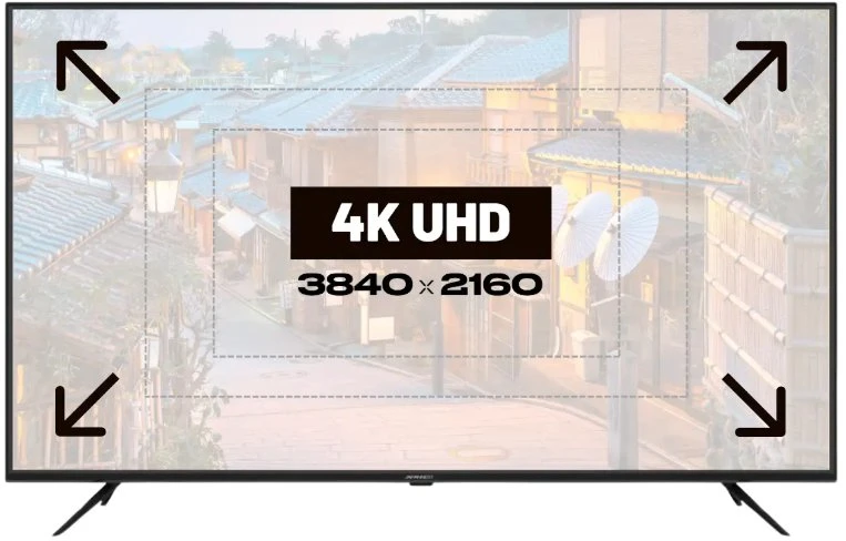 Monitorius JapanNext JN-IPS550UHD60F