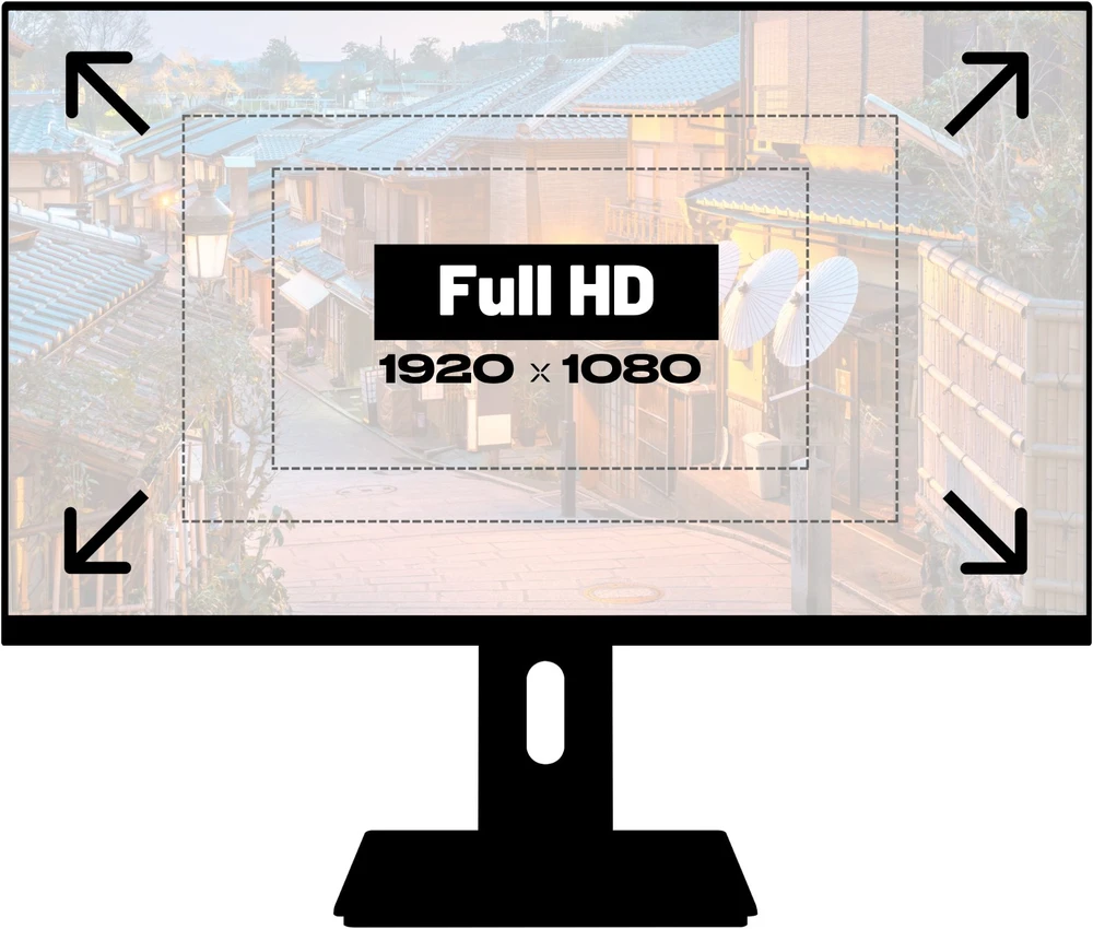 Carruzzo JAPANNEXT JN-I215FLFHSP-C65W kompiuterio monitorius 54,6 cm (21.5″) 1920 x 1080 pikseliai „Full HD“ LCD Juoda