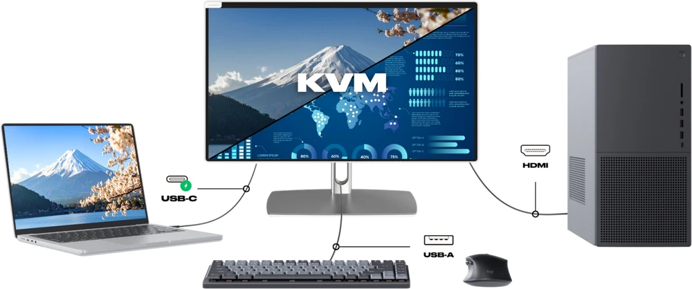 Carruzzo JAPANNEXT JN-IPS2152FHDR-C65W-FLD-T kompiuterio monitorius 54,6 cm (21.5″) 1920 x 1080 pikseliai „Full HD“ LED Lietimui jautrus ekranas Pilka
