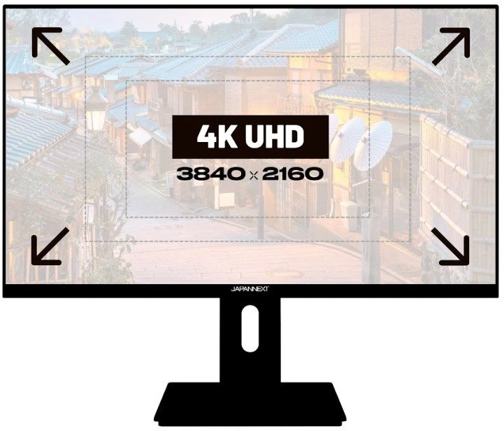 Carruzzo JAPANNEXT JN-IPS270UHD60F kompiuterio monitorius 68,6 cm (27″) 3840 x 2160 pikseliai 4K Ultra HD LED Juoda