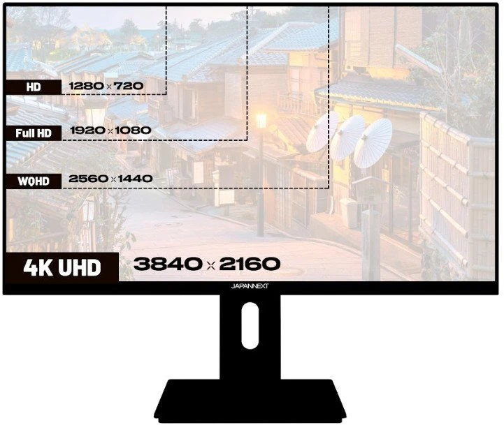Carruzzo JAPANNEXT JN-IPS270UHD60F kompiuterio monitorius 68,6 cm (27″) 3840 x 2160 pikseliai 4K Ultra HD LED Juoda
