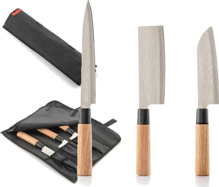 Japoniškų peilių rinkinys InnovaGoods su dangteliu InnovaGoods V0103200