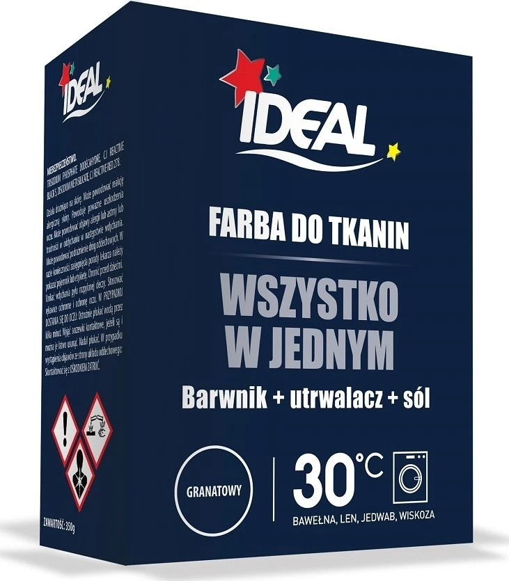 Jata Ideal Viskas viename audinio dažai Navy mėlynas 350g