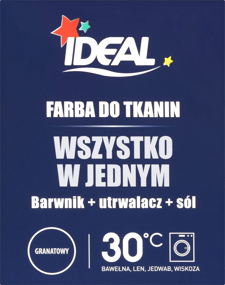 Jata Ideal Viskas viename audinio dažai Navy mėlynas 350g