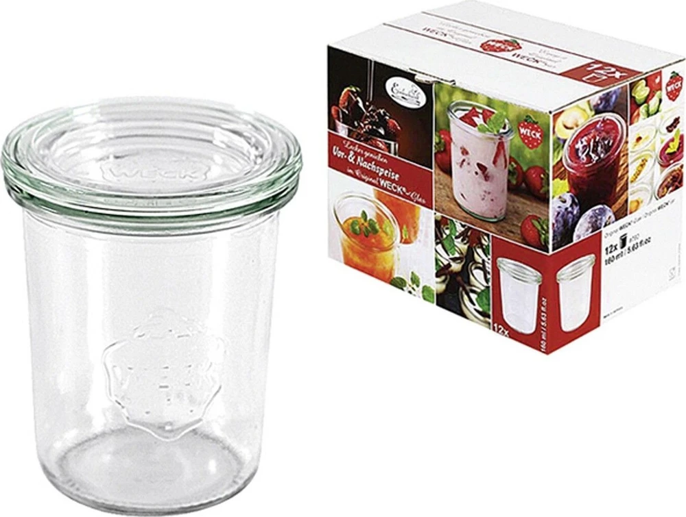 Jata WECK Mold Jar 160ml Set of 12