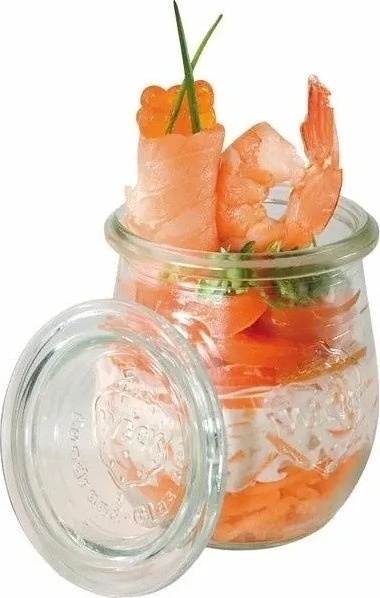 Jata WECK Round Rim Jar Tulip 0,5l Set of 4