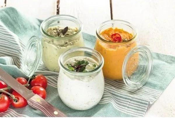 Jata WECK Round Rim Jar Tulip 0,5l Set of 4