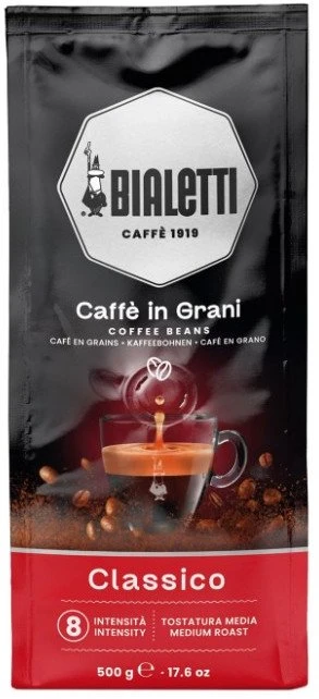 Bialetti Kaffee Bialetti kava 96080333 Esperto Grani Classico, kavos pupelės 500g
