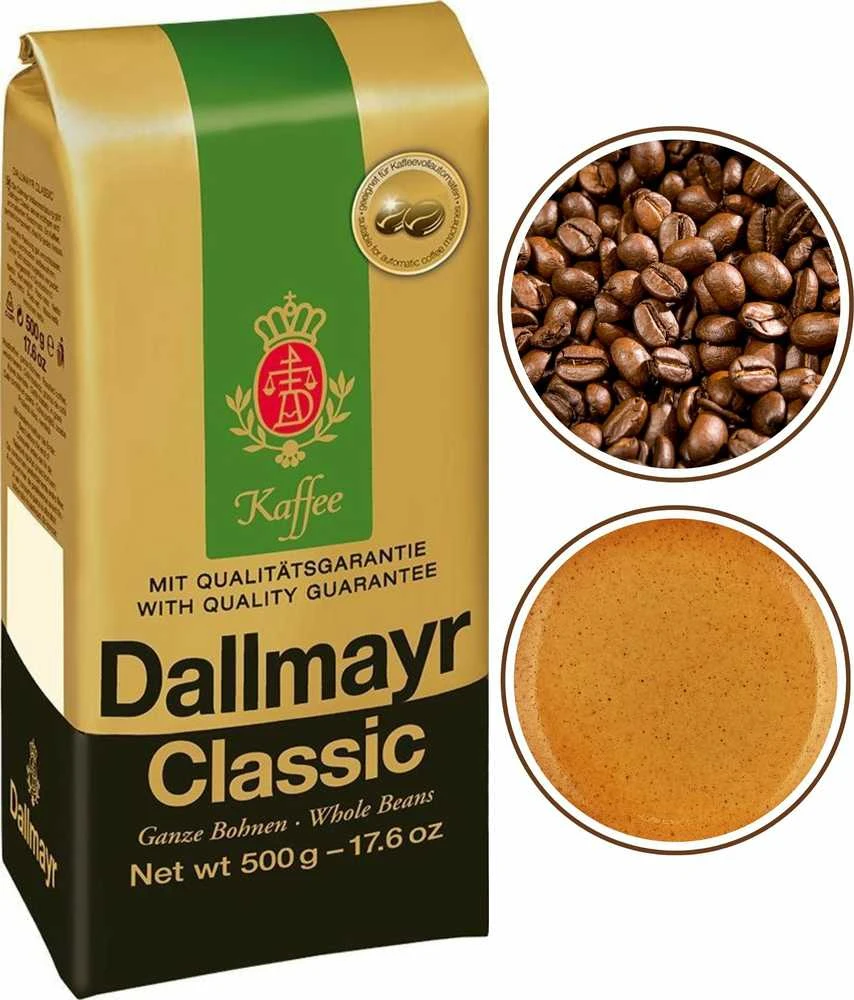 Kavos pupelės Dallmayr Classic 500g