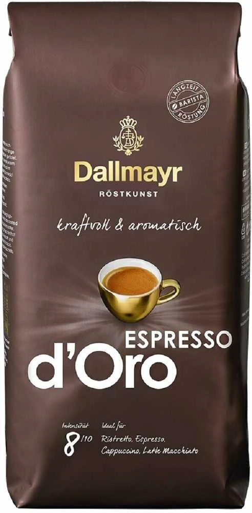 Kavos pupelės DALLMAYR Espresso d`Oro, 1kg