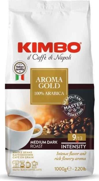 Kawa Kimbo Aroma Gold 1kg, Ziarnista