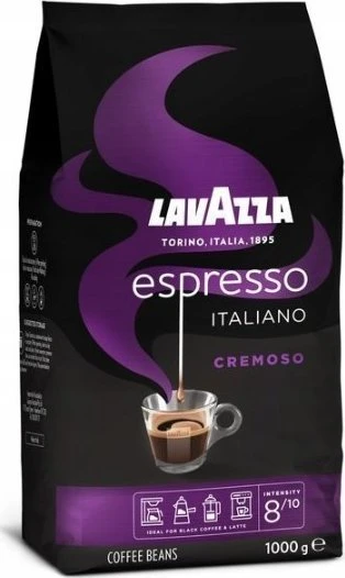 Kavos pupelės Lavazza Espresso Italiano Cremoso 1kg | Lavazza