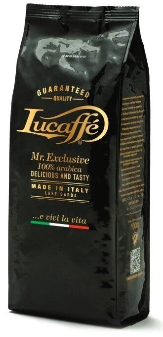 Lucaffe Mister Exclusive kavos pupelės 1kg