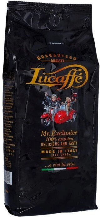 Lucaffe Mister Exclusive kavos pupelės 1kg