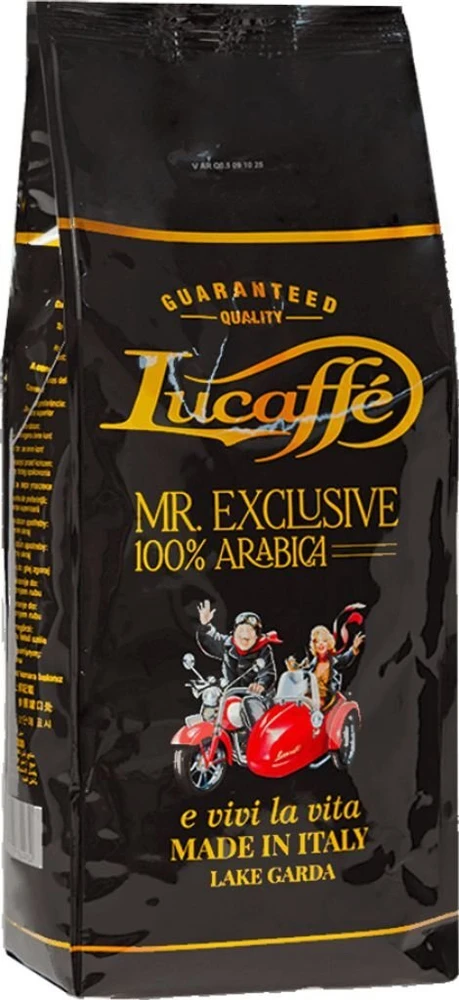 Lucaffe Mister Exclusive kavos pupelės 1kg