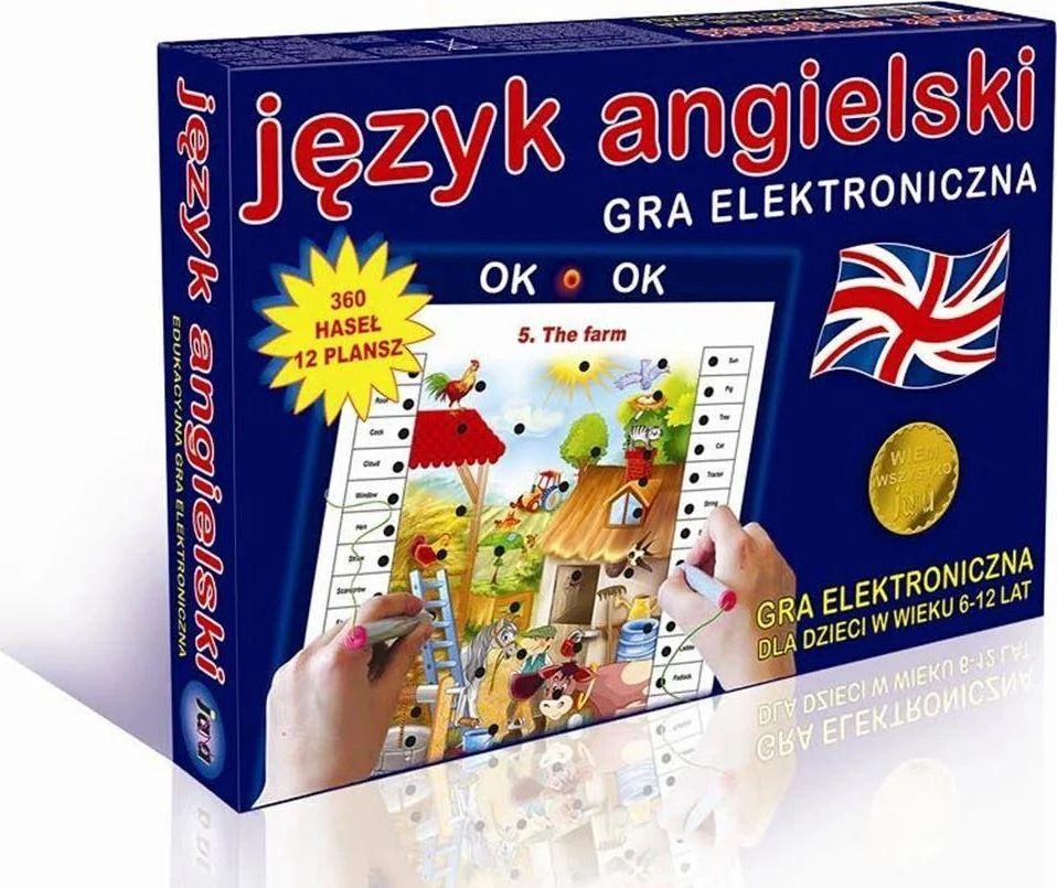 Jawa Java edukacinis elektroninis žaidimas ANGLŲ KALBA 360 žodžių GR0124