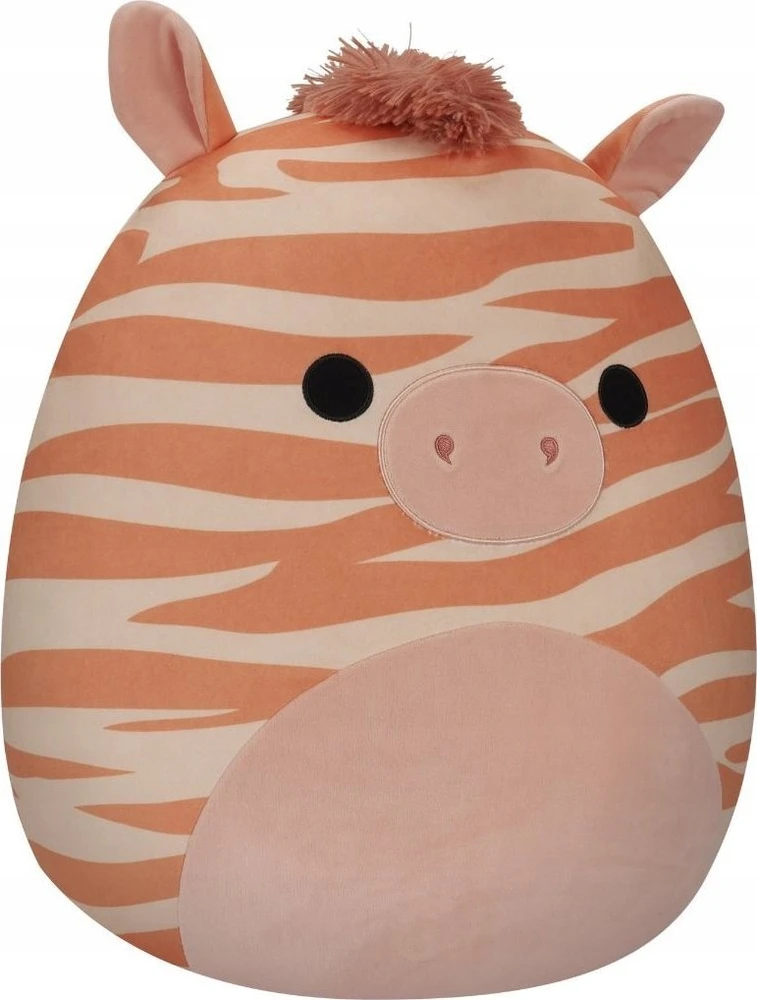 SQUISHMALLOWS Pliušinis žaislas - Mielas zebriukas, 35 cm