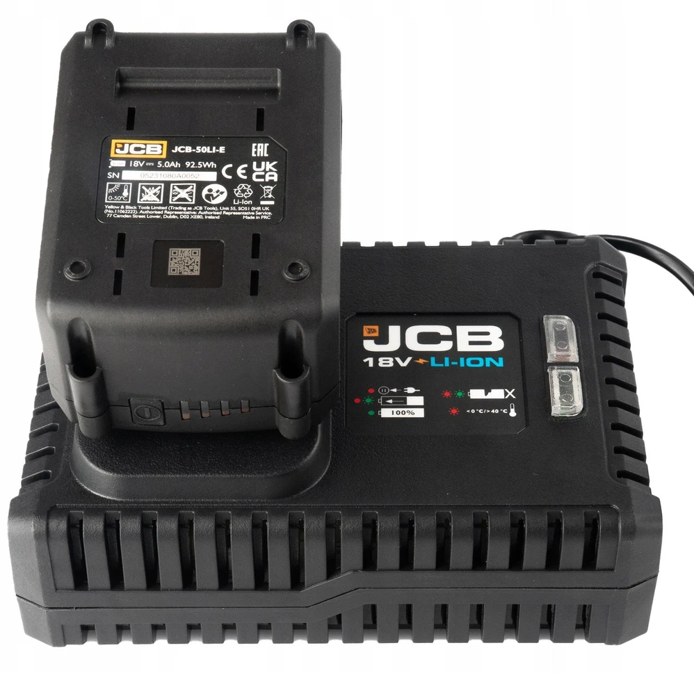 JCB 18 V 4 A akumuliatoriaus įkroviklis