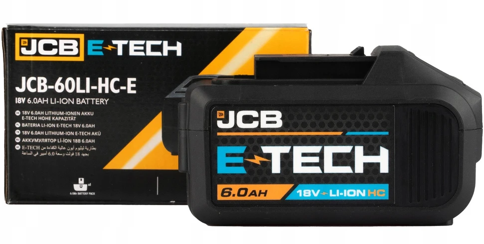 JCB 18V 6.0Ah baterija su pakuote