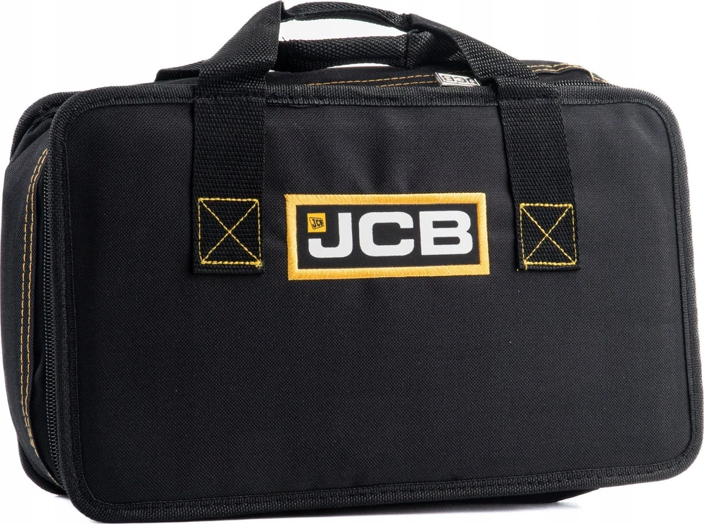 JCB 18V vibruojantis daugiafunkcis įrankis (2Ah baterija, įkroviklis, krepšys)