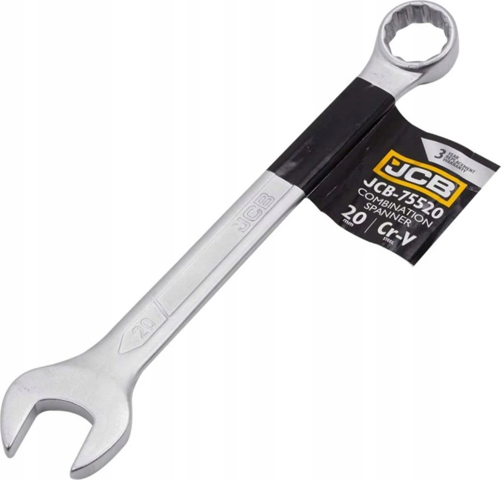 JCB 20 mm atvirojo galo veržliaraktis