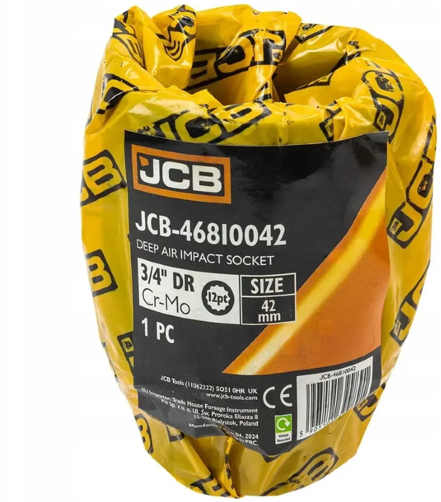 JCB Nasadka smūginis gili 3/4'' 42mm (12-kątna)