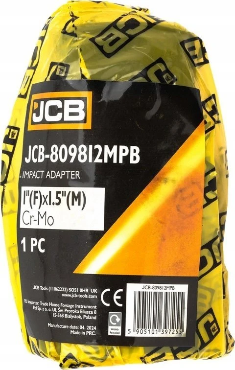 JCB Smūginis adapteris 1''(F) x 1.5''(M)