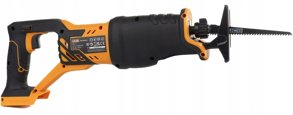 Piła szablasta JCB akumuliatorinis tiesinis pjūklas 18V (be akumuliatoriaus ir kroviklio)