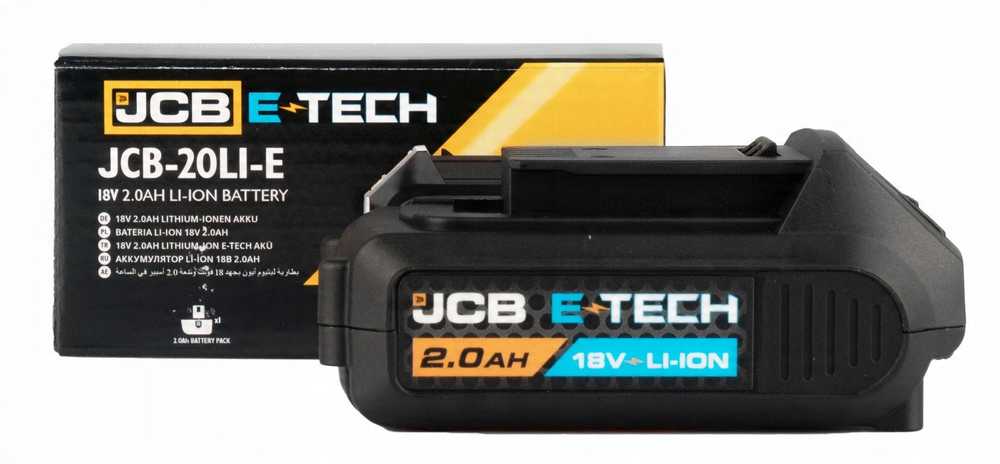 JCB Ličio jonų akumuliatorius 18V 2,0Ah