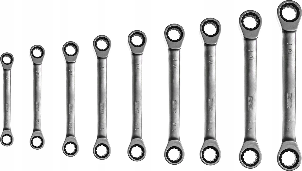 JCB dvipusis reketinis raktas 12x13mm