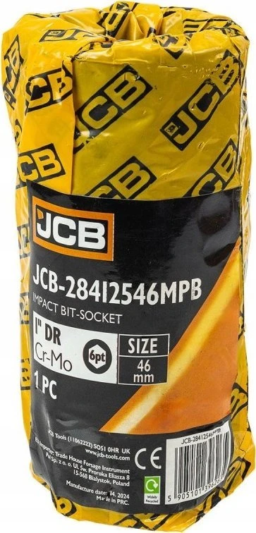JCB Nasadka-bit smūginis 1'' 46mm (6-kątna)