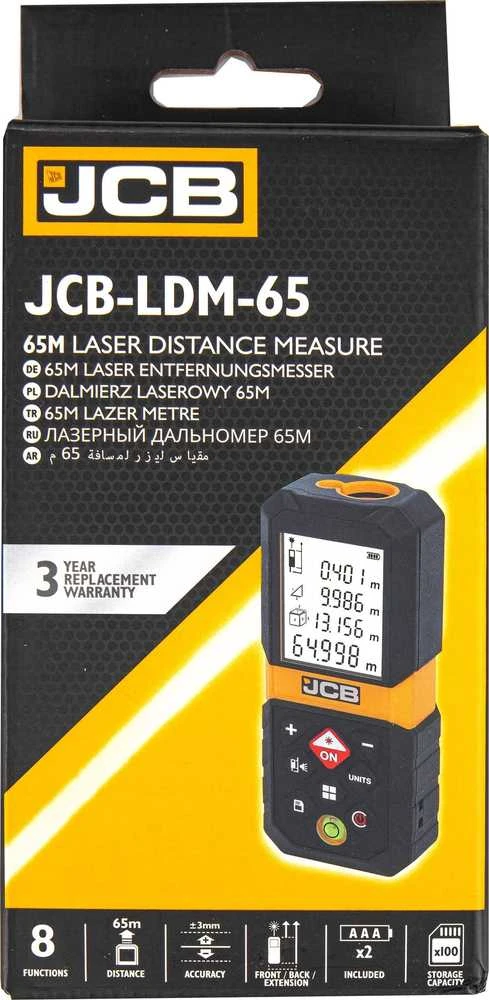 Lazerinis atstumų matuoklis JCB LDM-65