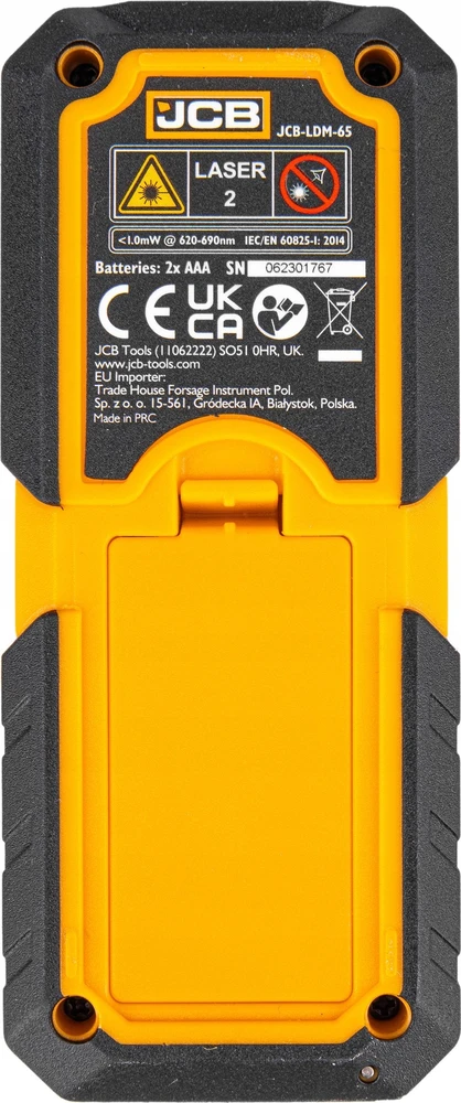 Lazerinis atstumų matuoklis JCB LDM-65