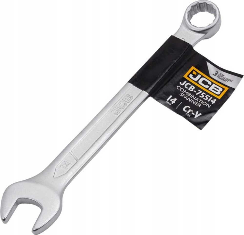 JCB KLUCZ PŁASKO-OCZKOWY 14mm