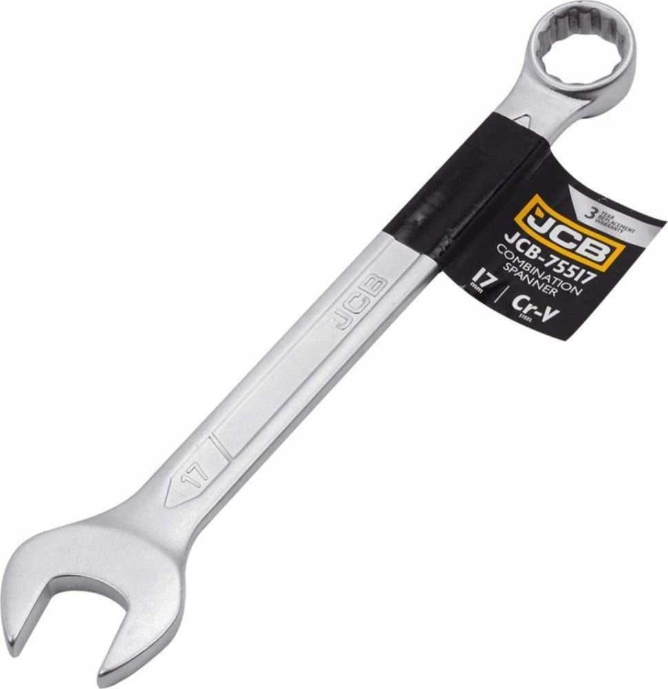 JCB VERŽLIARAKTIS KOMBINEZONINIS 17mm