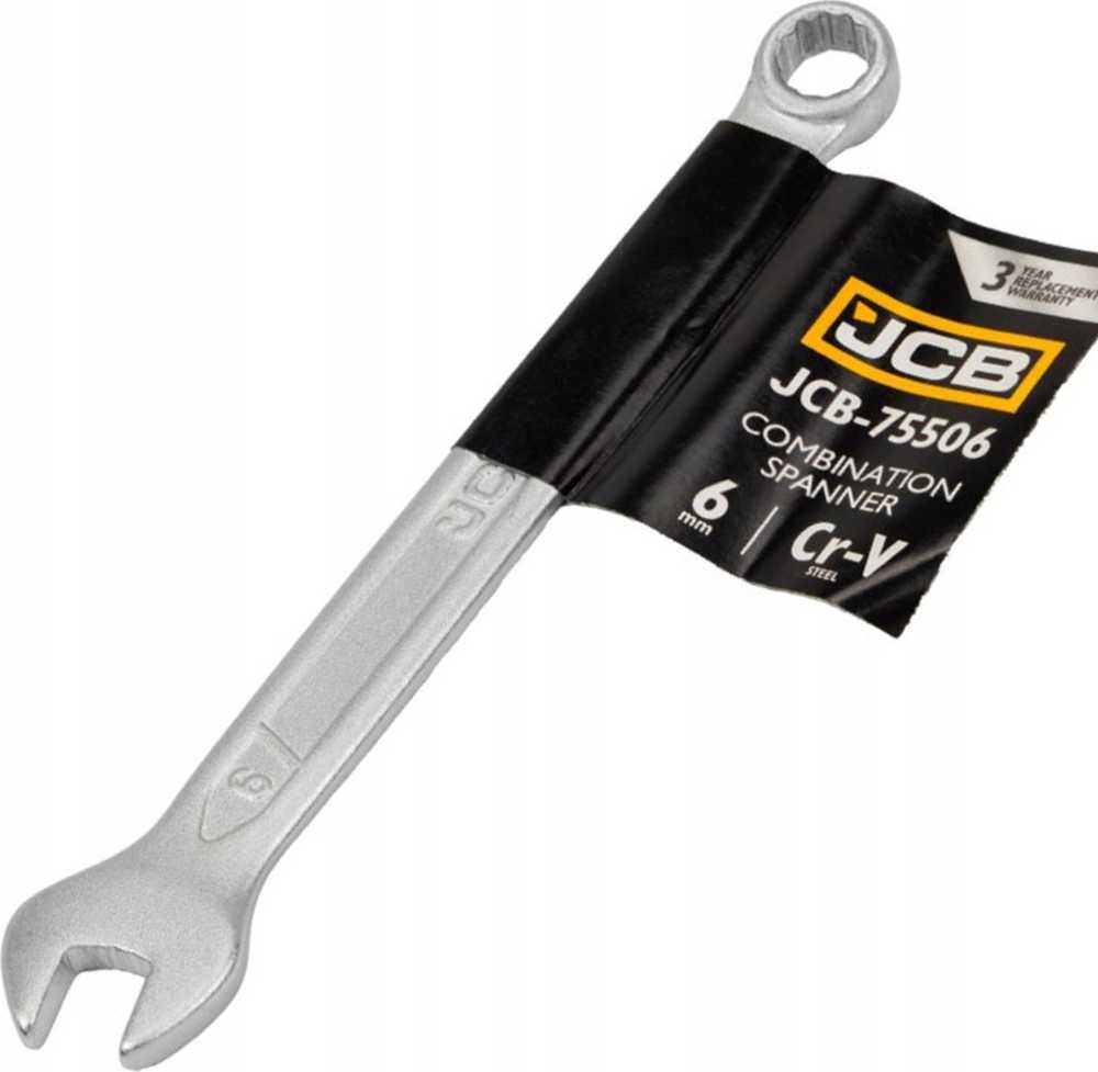 JCB KLUCZ PŁASKO-OCZKOWY 6mm