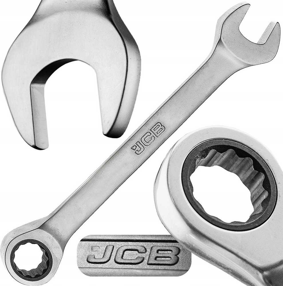 JCB KLUCZ PŁASKO-OCZKOWY Z GRZECHOTKĄ 15mm
