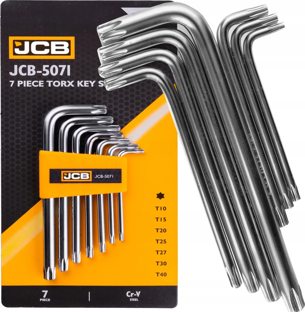 JCB TORX 7szt. T10-T40