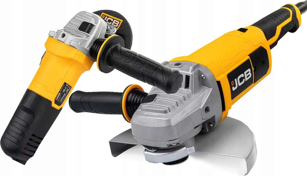 JCB kampinio šlifuoklio rinkinys 600W/2000W, 230V 115mm/230mm