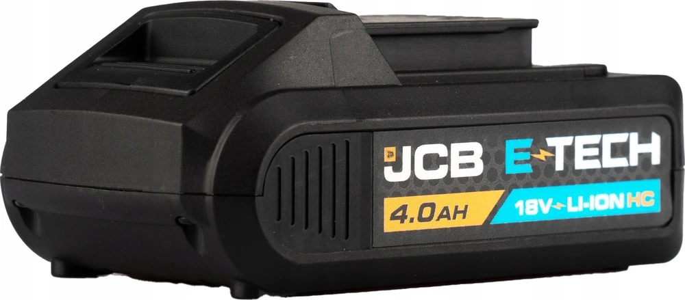 JCB ličio jonų akumuliatorius, 18 V 4,0 Ah (žemas)