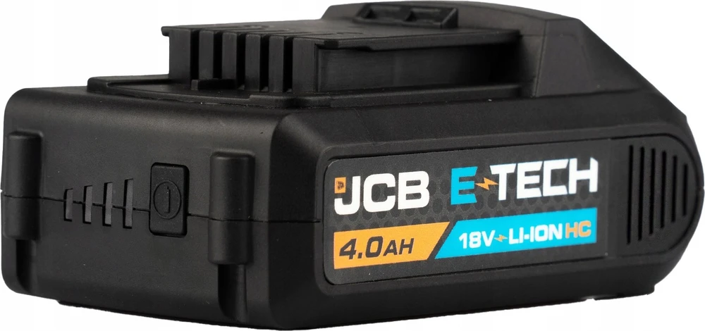 JCB ličio jonų akumuliatorius, 18 V 4,0 Ah (žemas)