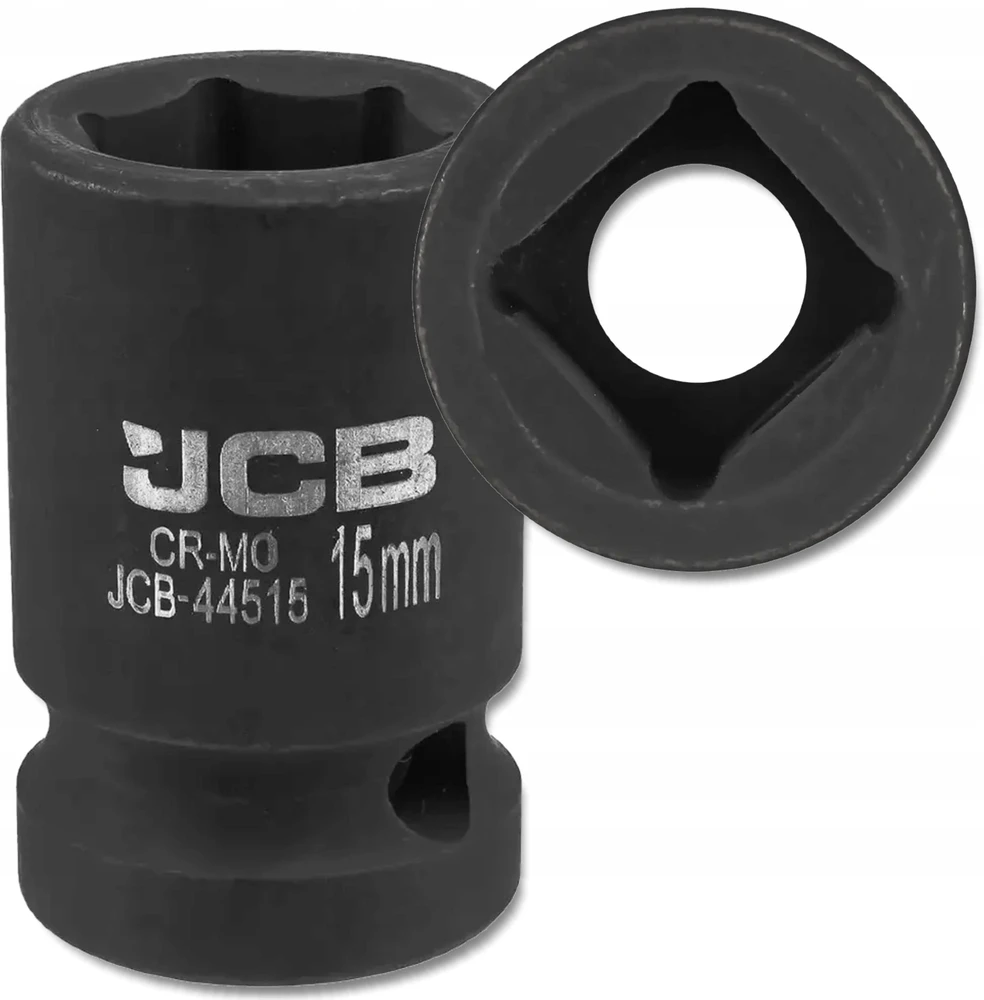 JCB Smūginė galvutė 1/2'' 15mm (6-kampė)