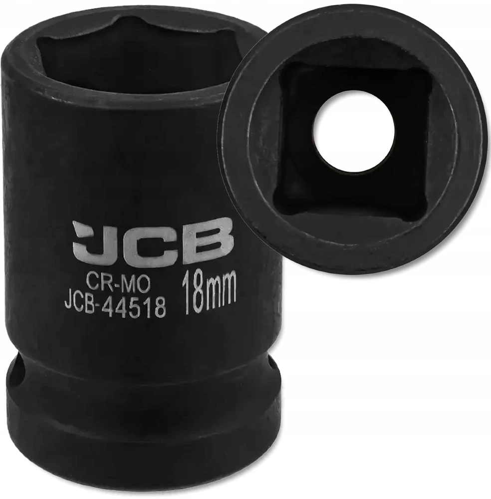 JCB Smūginė galvutė 1/2'' 18mm (6-kampė)